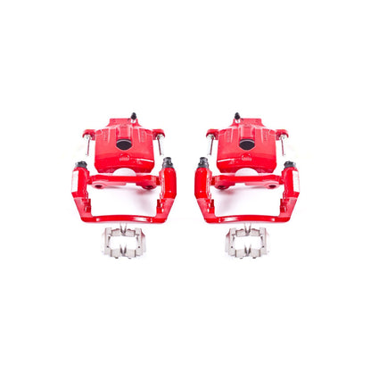 PowerStop Power Stop 04-07 Buick Rainier Rear Red Calipers w/Brackets - Pair S4804