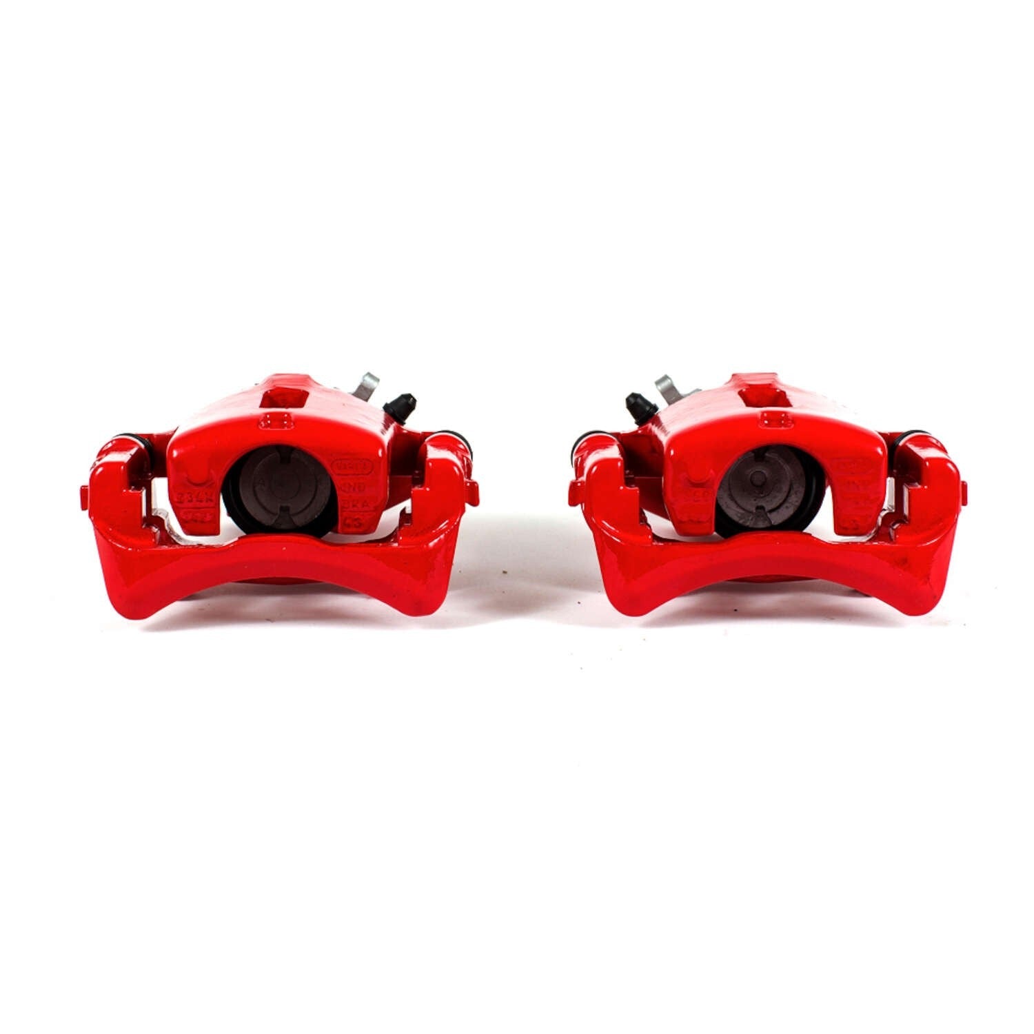 PowerStop Power Stop 02-05 Ford Thunderbird Rear Red Calipers w/Brackets - Pair S4812