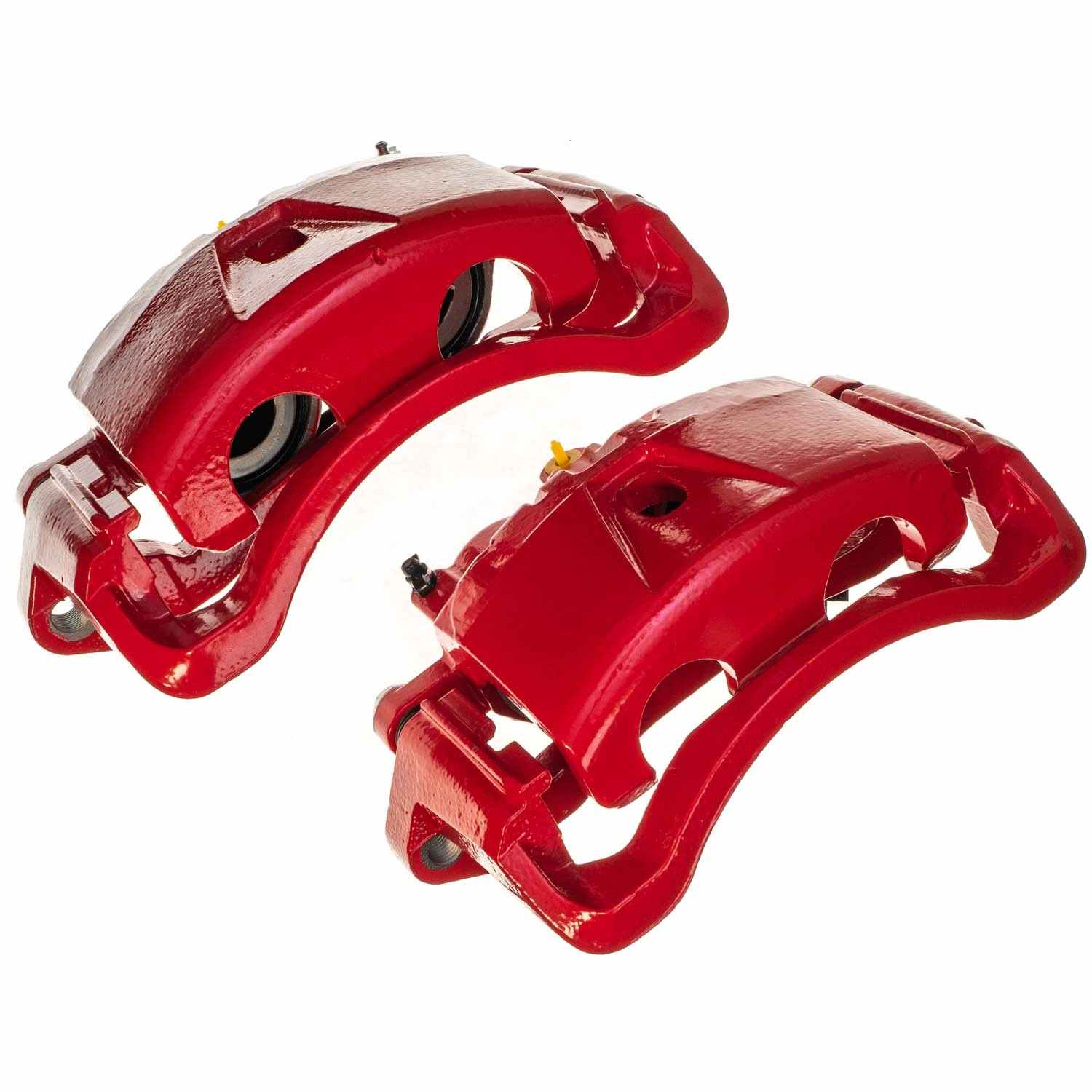 PowerStop Power Stop 01-06 Chevrolet Silverado 3500 Rear Red Caliper - Pair S4814
