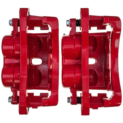 PowerStop Power Stop 01-06 Chevrolet Silverado 3500 Rear Red Caliper - Pair S4814