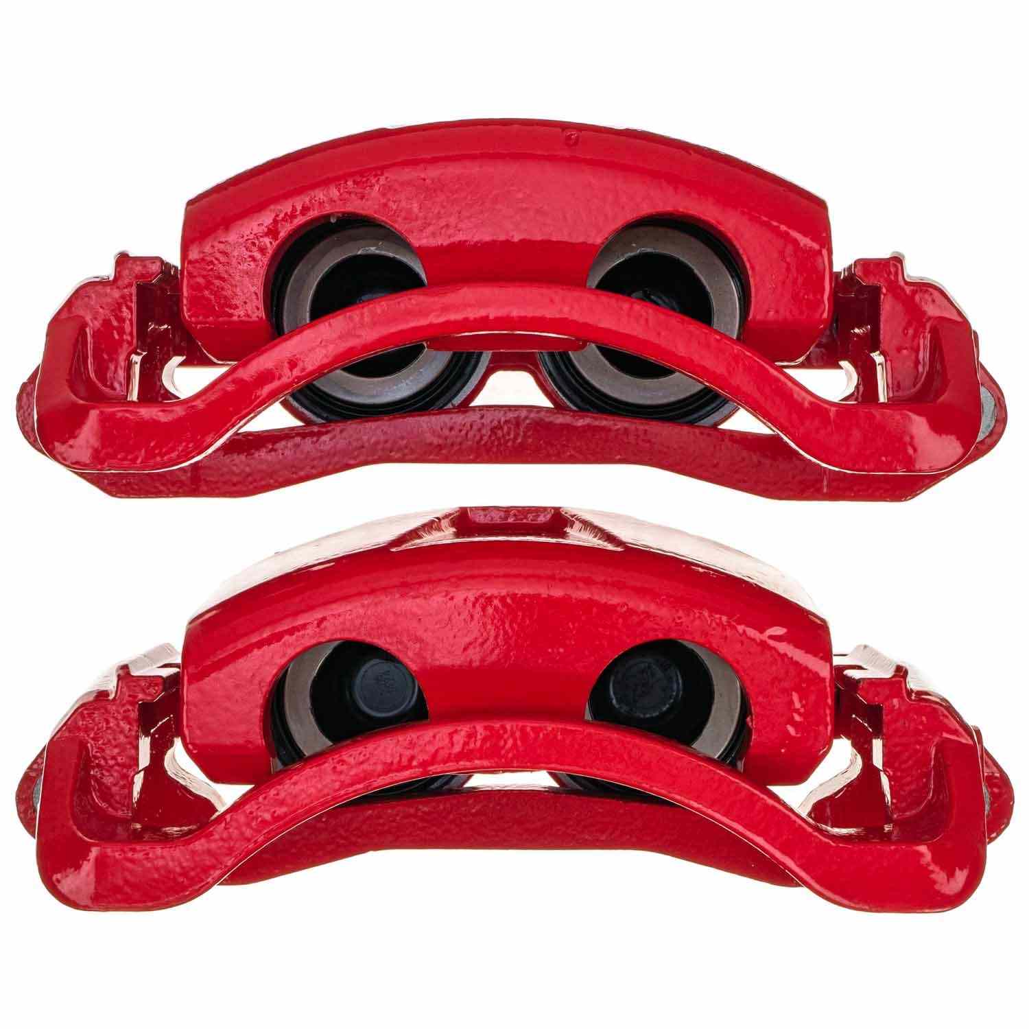 PowerStop Power Stop 01-06 Chevrolet Silverado 3500 Rear Red Caliper - Pair S4814