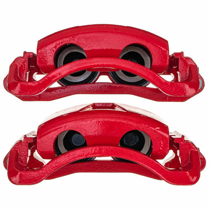 PowerStop Power Stop 01-06 Chevrolet Silverado 3500 Rear Red Caliper - Pair S4814