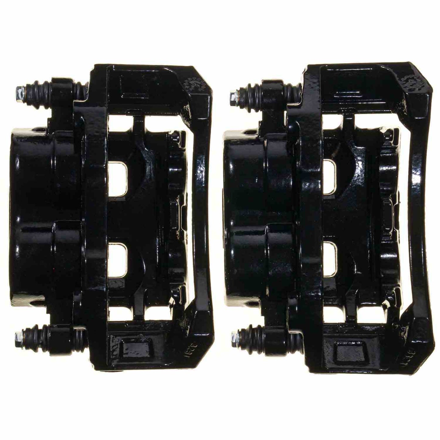 PowerStop Power Stop 02-05 Dodge Ram 1500 Front Black Caliper w/Bracket - Pair S4832BLK