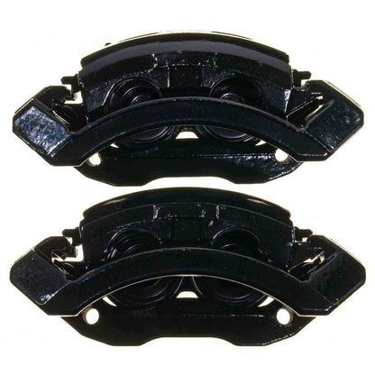 PowerStop Power Stop 02-05 Dodge Ram 1500 Front Black Caliper w/Bracket - Pair S4832BLK