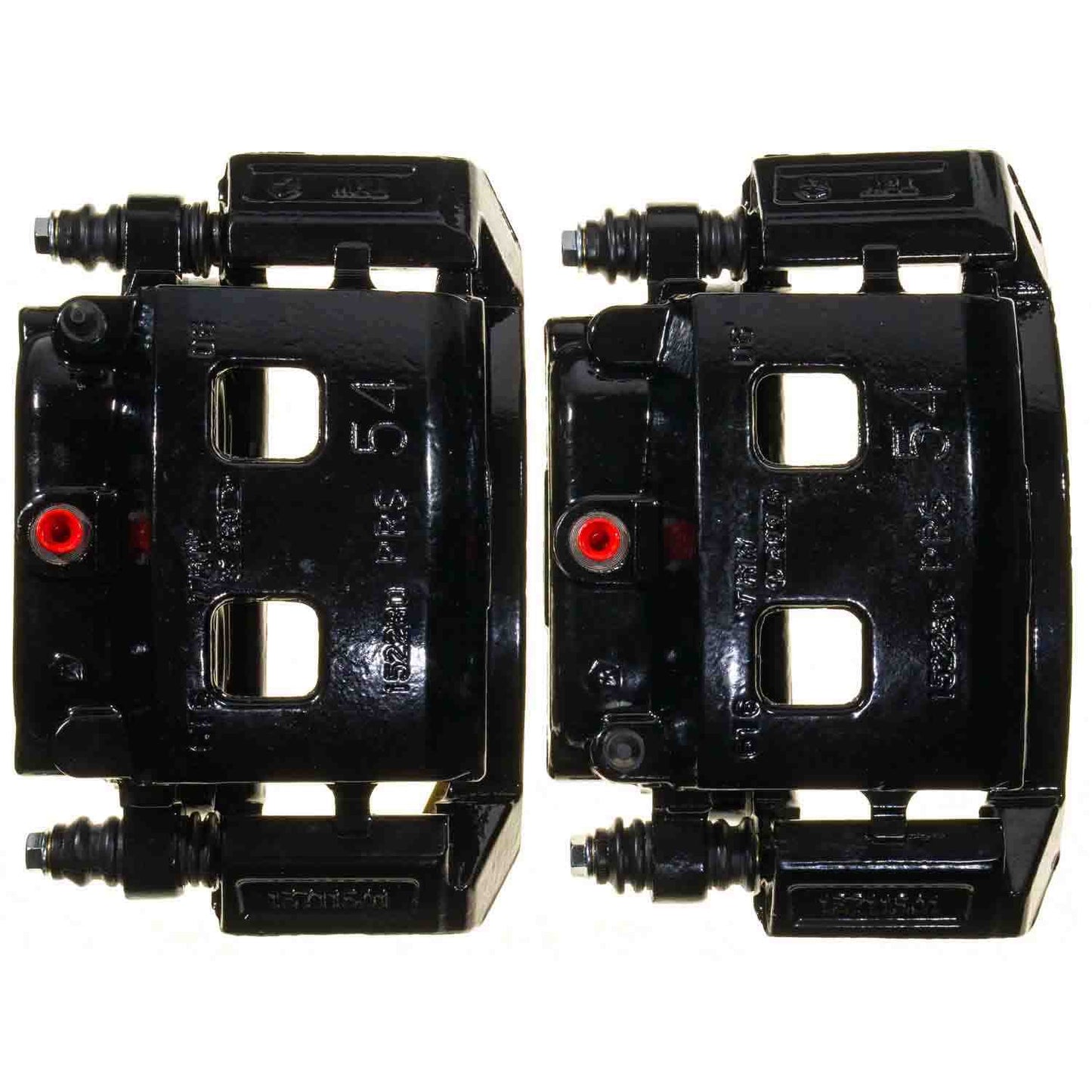 PowerStop Power Stop 02-05 Dodge Ram 1500 Front Black Caliper w/Bracket - Pair S4832BLK