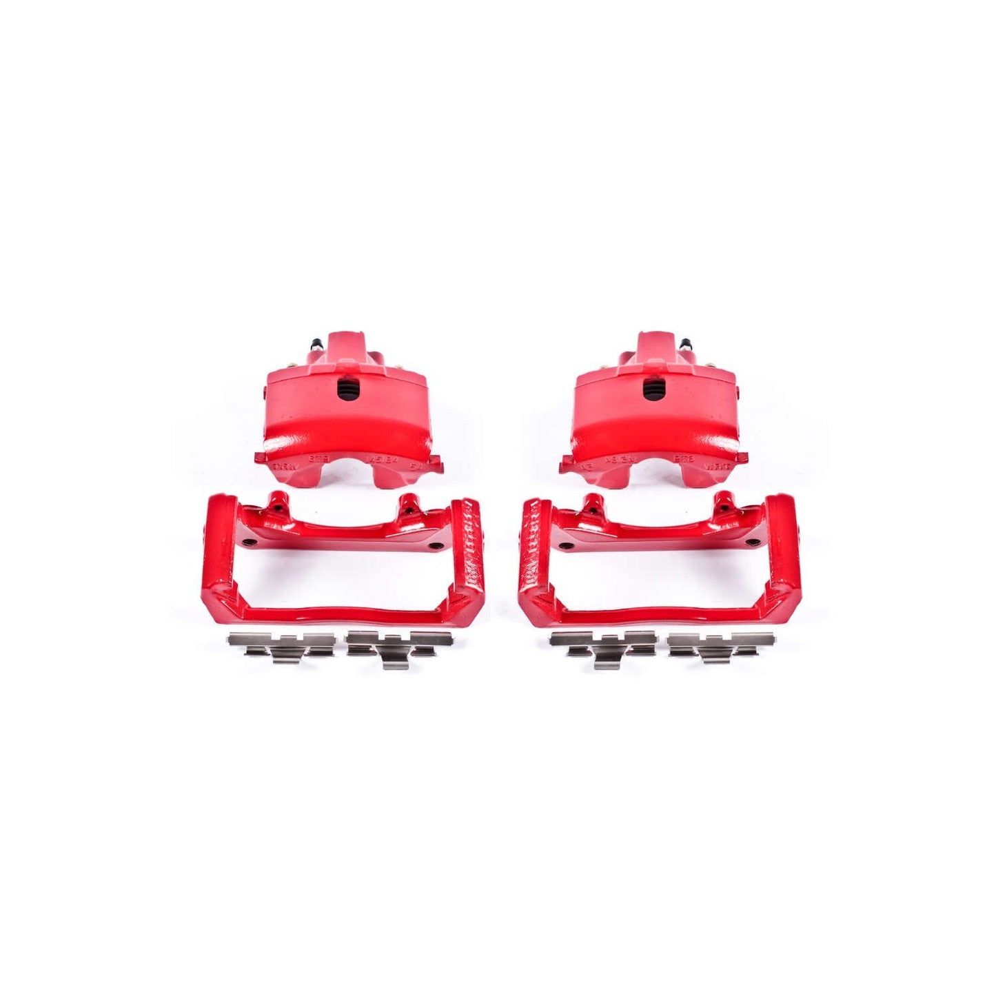 PowerStop Power Stop 07-09 Chrysler Aspen Rear Red Calipers w/Brackets - Pair S4836
