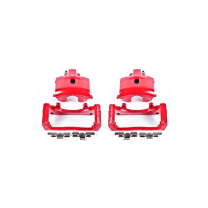 PowerStop Power Stop 07-09 Chrysler Aspen Rear Red Calipers w/Brackets - Pair S4836