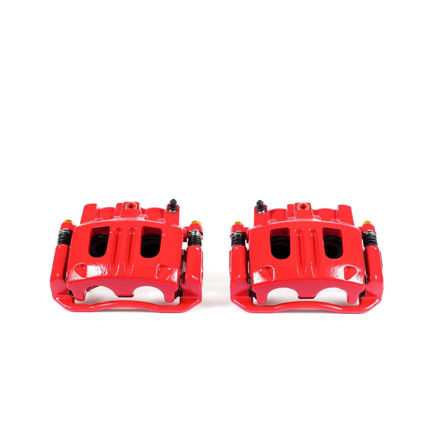 PowerStop Power Stop 2003 Ford Explorer Sport Front Red Calipers w/Brackets - Pair S4848