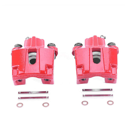 PowerStop Power Stop 03-11 Ford Crown Victoria Rear Red Calipers w/o Brackets - Pair S4850