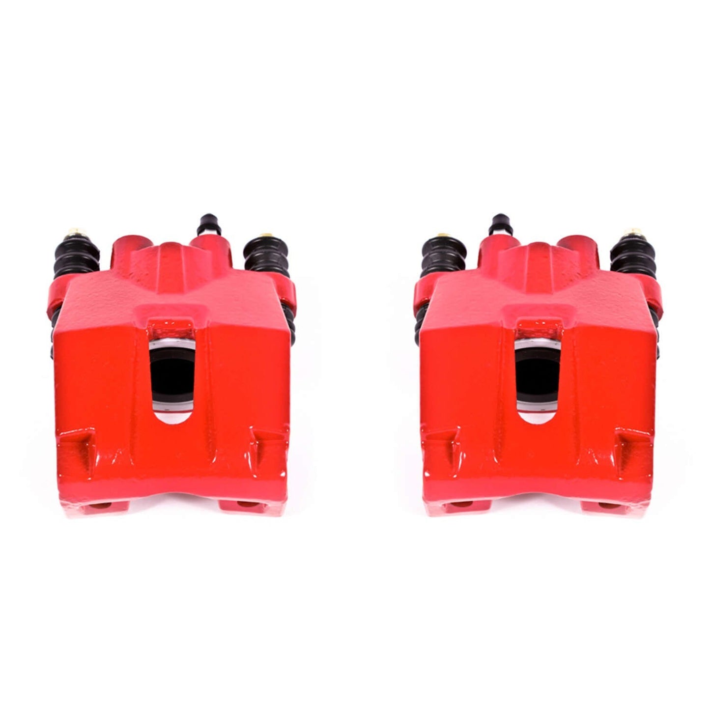 PowerStop Power Stop 04-11 Ford F-150 Rear Red Calipers w/o Brackets - Pair S4858