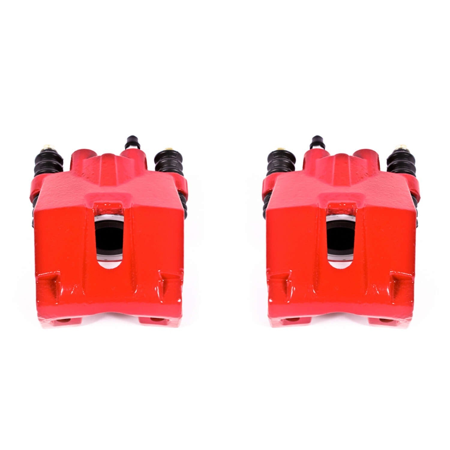 PowerStop Power Stop 04-11 Ford F-150 Rear Red Calipers w/o Brackets - Pair S4858