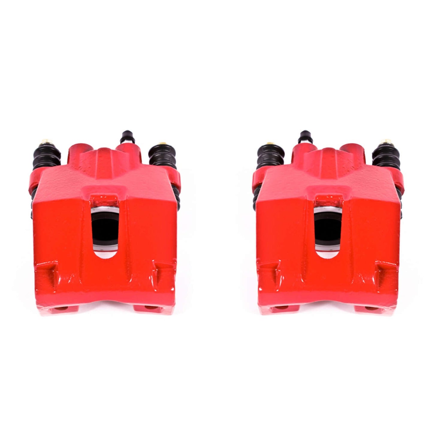 PowerStop Power Stop 04-11 Ford F-150 Rear Red Calipers w/o Brackets - Pair S4858