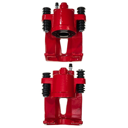 PowerStop Power Stop 03-04 Dodge Dakota Rear Red Caliper w/Bracket (Pair) S4872
