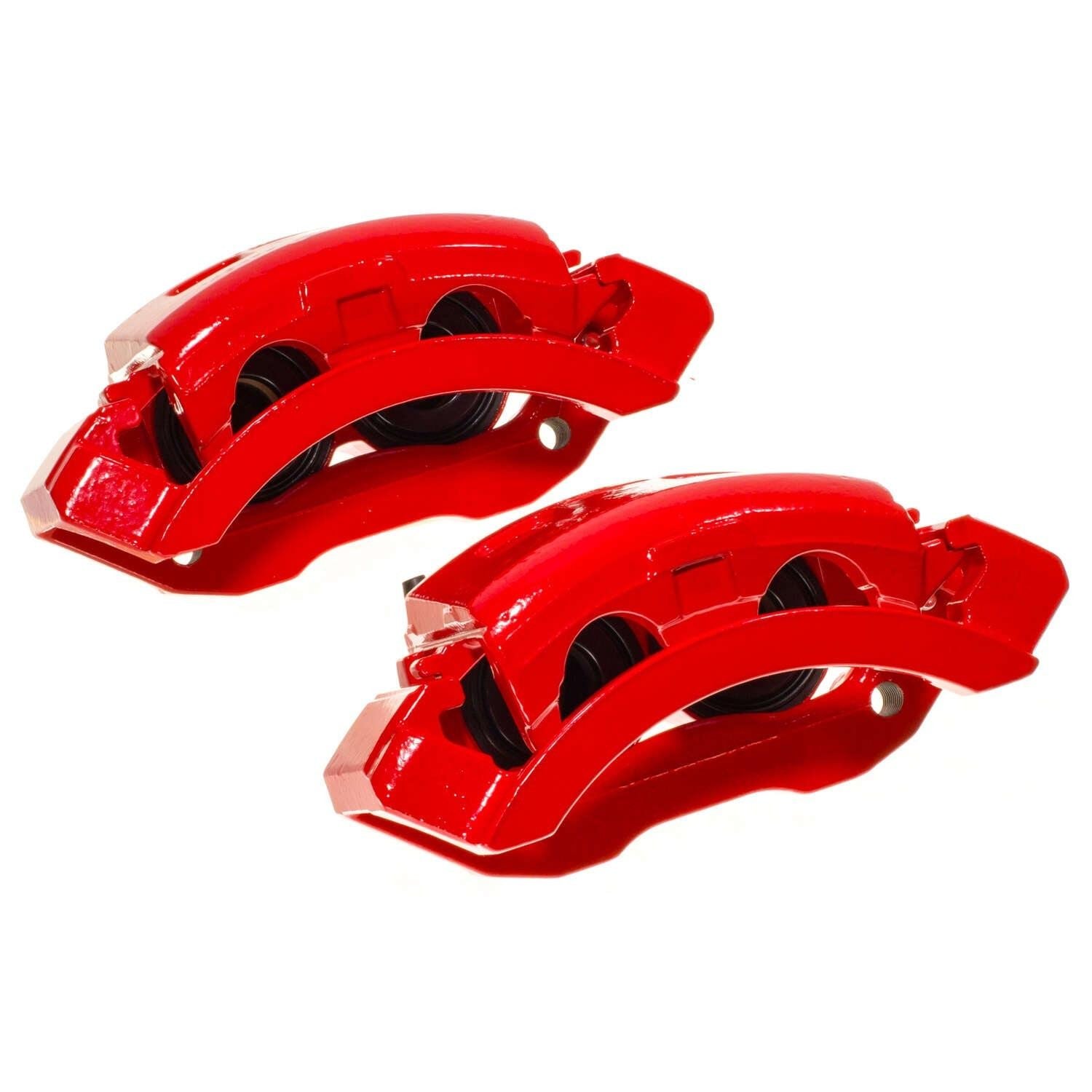 PowerStop Power Stop 03-06 Dodge Durango Front Red Caliper w/Bracket - Pair S4876