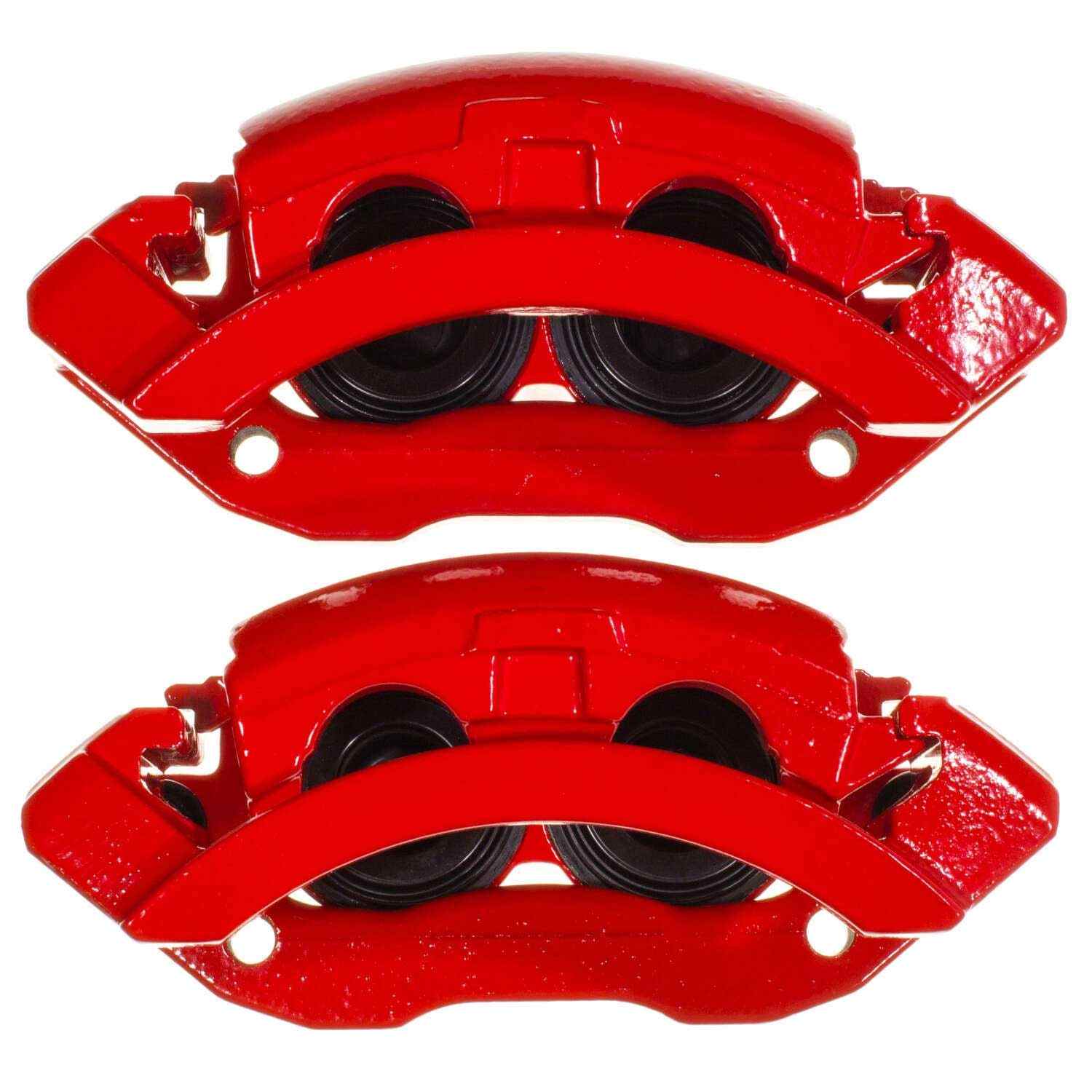 PowerStop Power Stop 03-06 Dodge Durango Front Red Caliper w/Bracket - Pair S4876