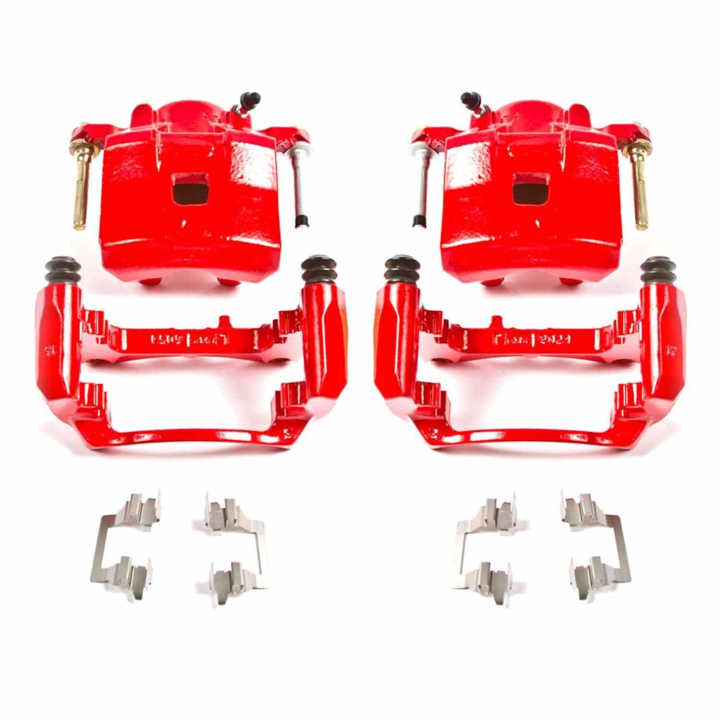 PowerStop Power Stop 05-08 Chevrolet Cobalt Front Red Calipers w/Brackets - Pair S4906