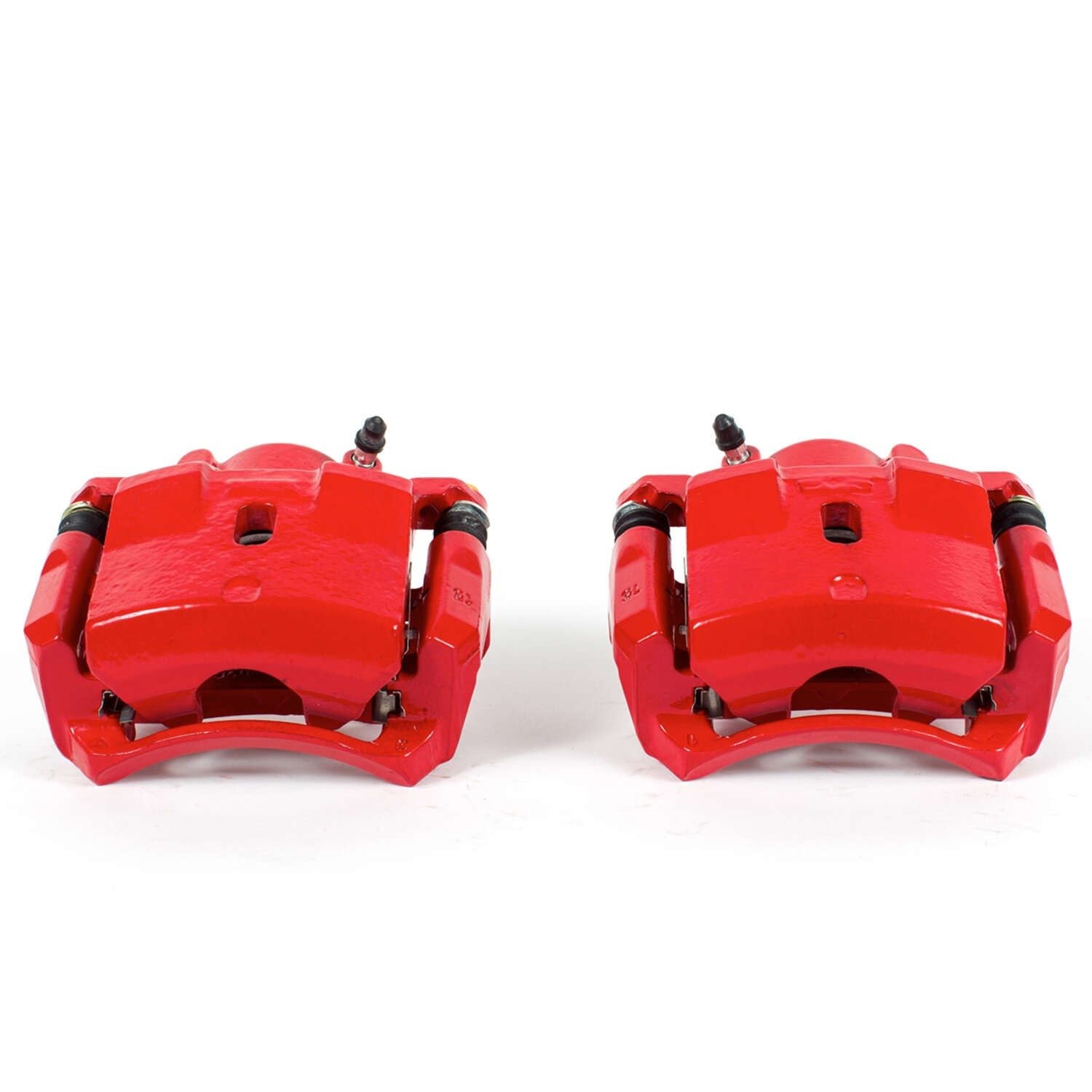 PowerStop Power Stop 06-11 Chevrolet HHR Front Red Calipers w/Brackets - Pair S4910