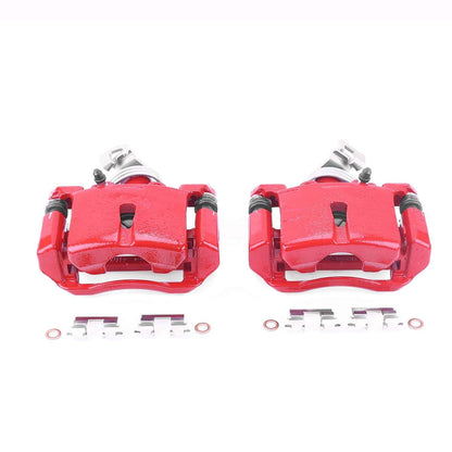 PowerStop Power Stop 05-07 Buick Terraza Rear Red Calipers w/Brackets - Pair S4944