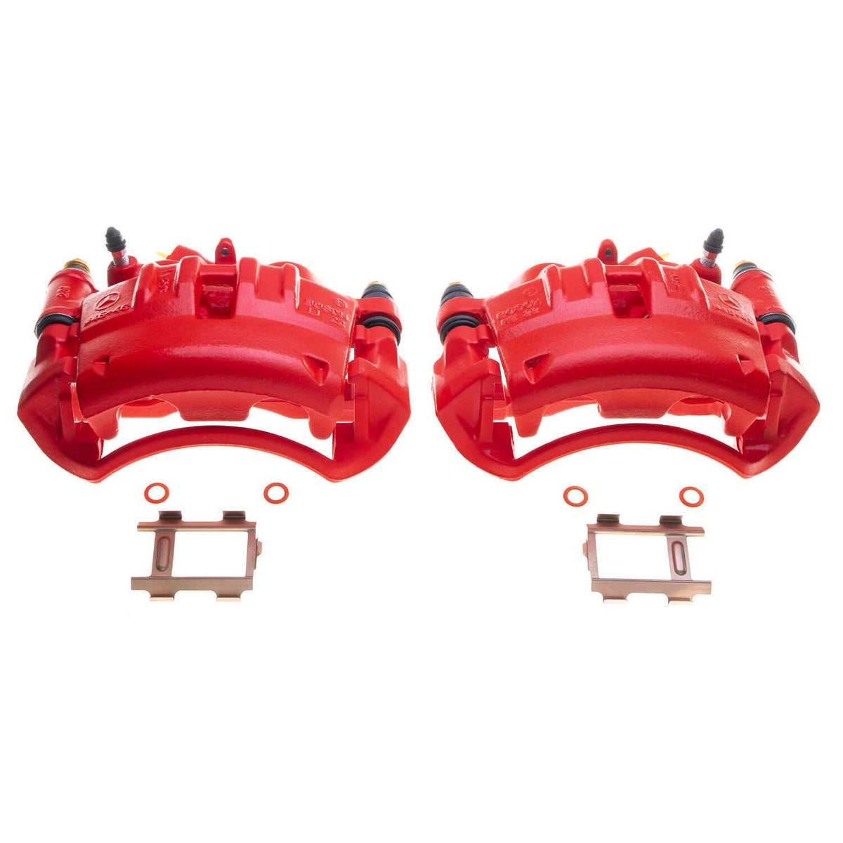 Power Stop 05-06 Dodge Sprinter 2500 Rear Red Calipers - Pair S4976