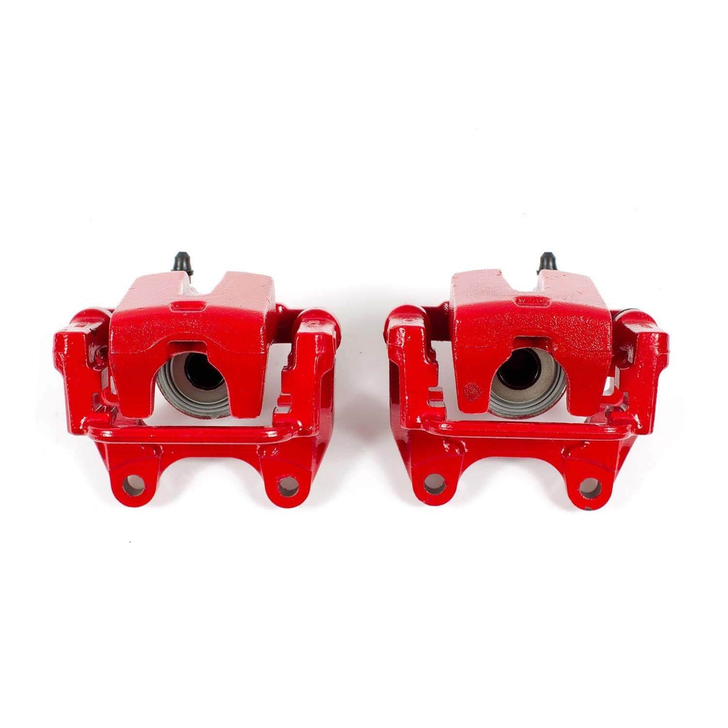 PowerStop Power Stop 09-10 Dodge Challenger Rear Red Calipers w/Brackets - Pair S4992A