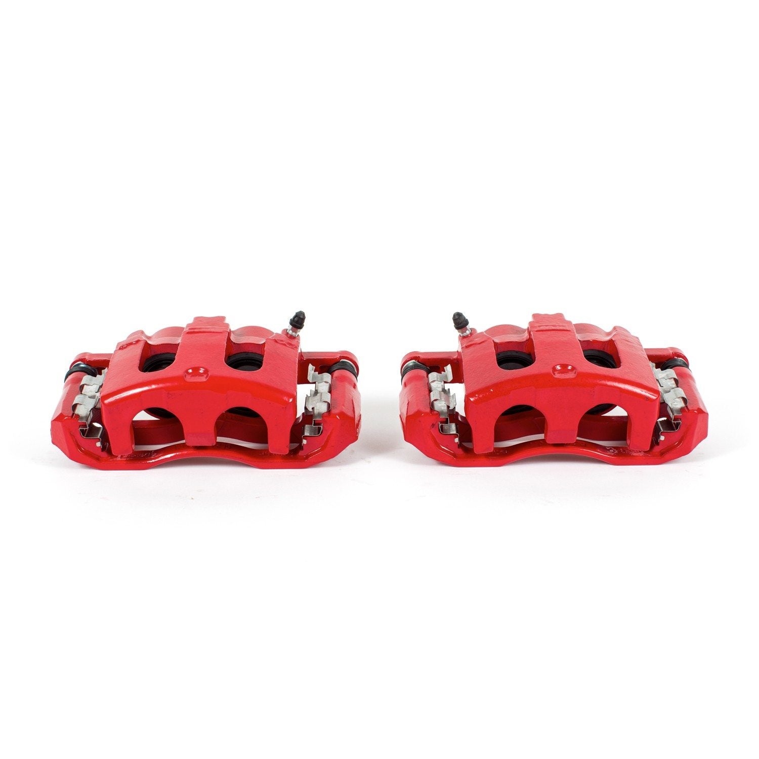 PowerStop Power Stop 06-10 Ford Explorer Front Red Calipers w/Brackets - Pair S4994
