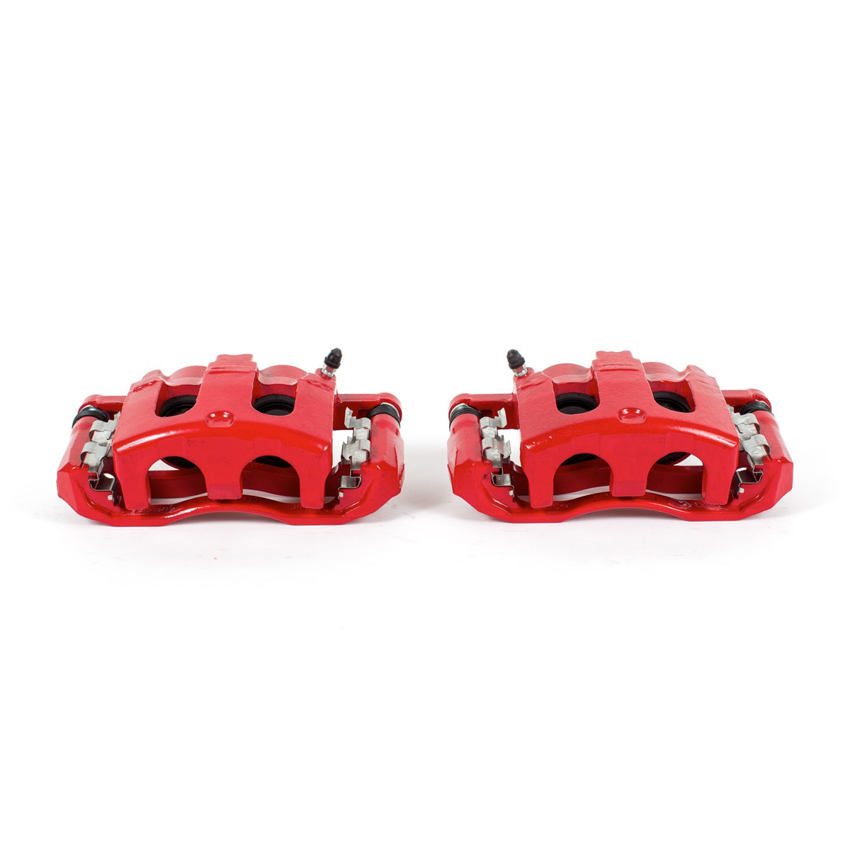 PowerStop Power Stop 06-10 Ford Explorer Front Red Calipers w/Brackets - Pair S4994
