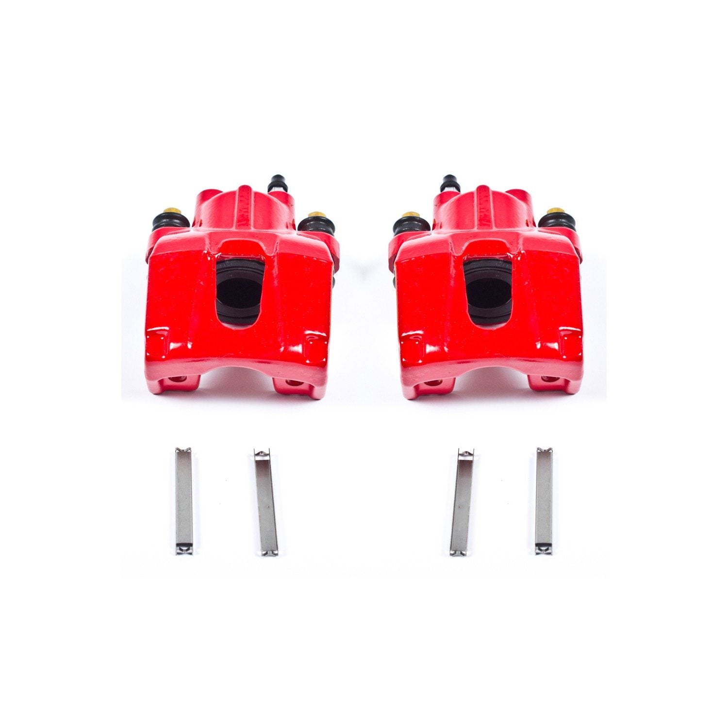 PowerStop Power Stop 06-10 Jeep Commander Rear Red Calipers w/o Brackets - Pair S4998