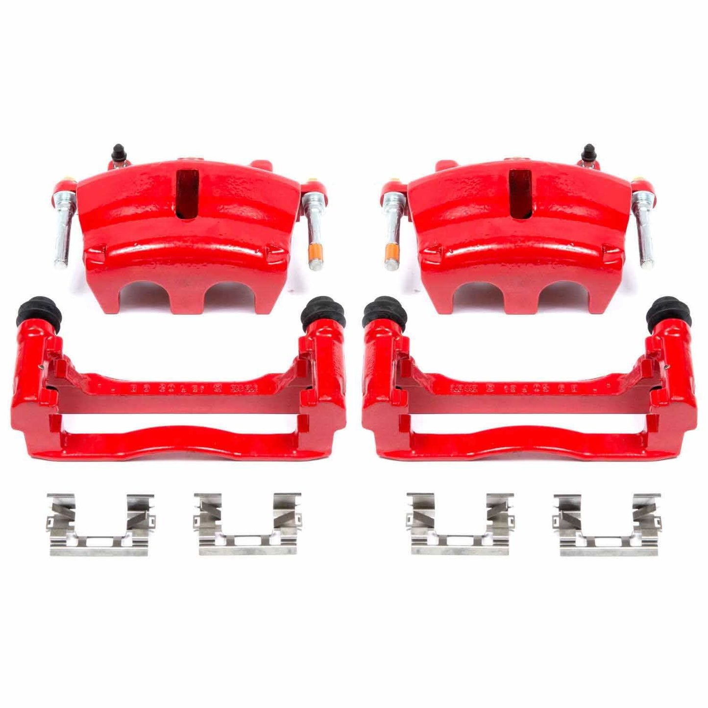 PowerStop Power Stop 06-07 Buick Rainier Front Red Calipers w/Brackets - Pair S5004A