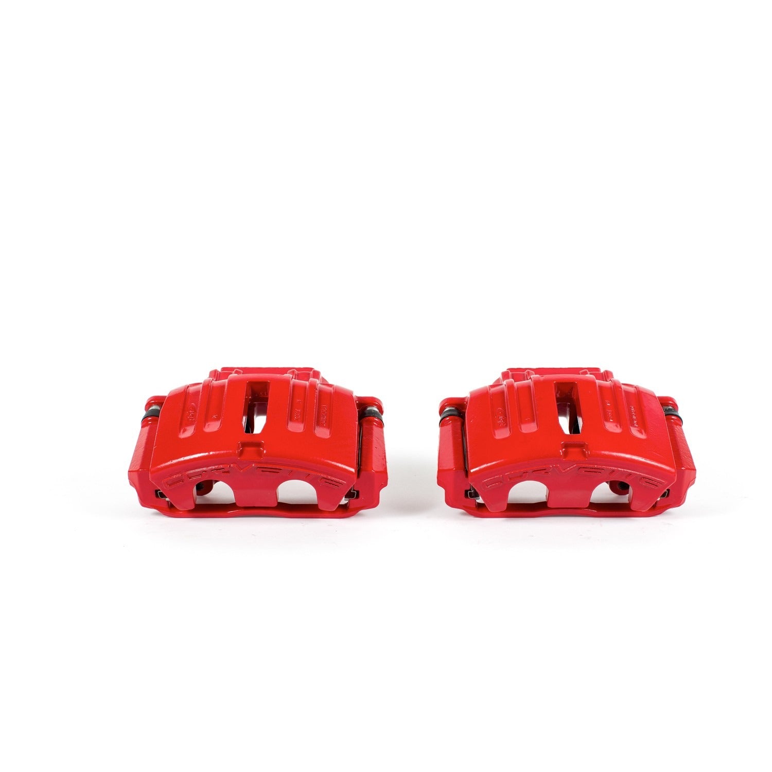 PowerStop Power Stop 05-13 Chevrolet Corvette Front Red Calipers w/Brackets - Pair S5006A