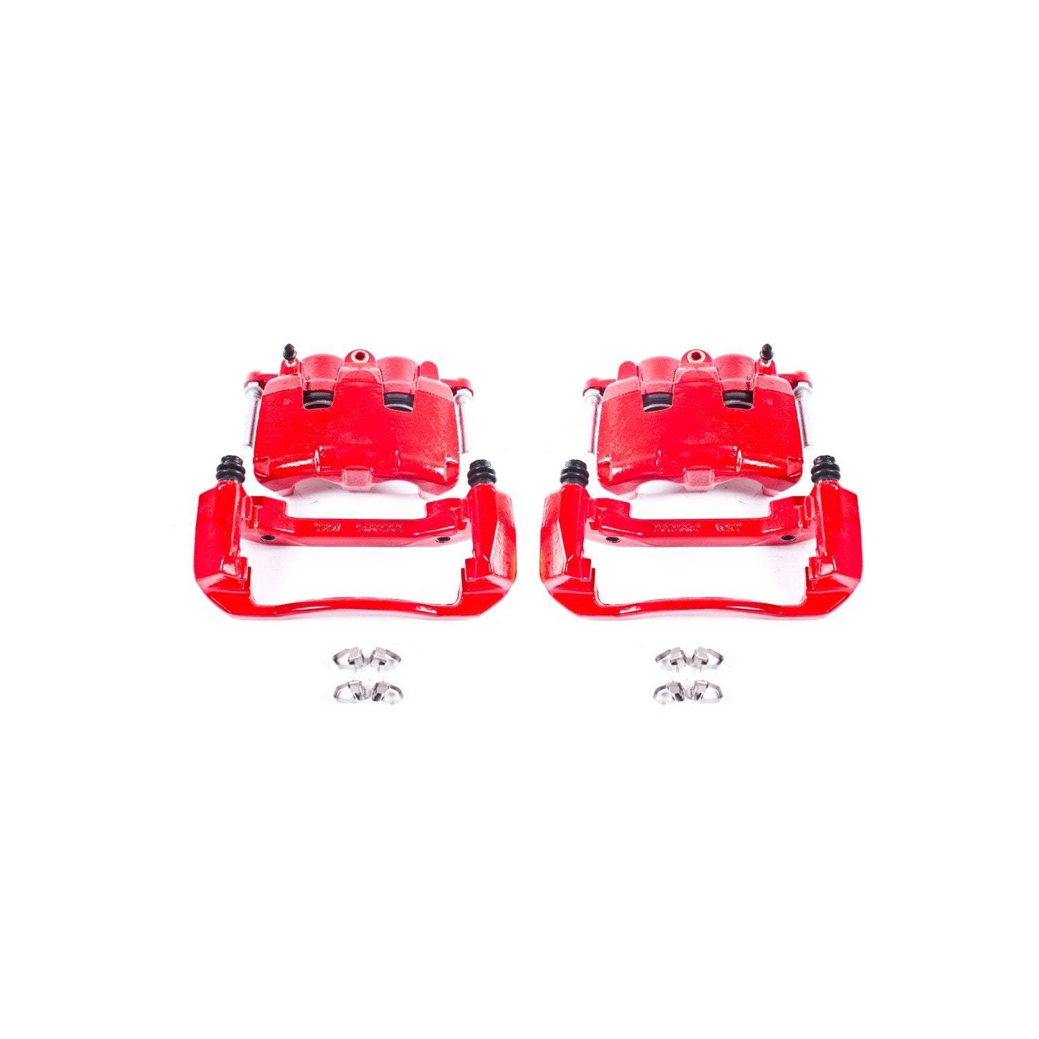 PowerStop Power Stop 05-08 Dodge Dakota Front Red Calipers w/Brackets - Pair S5008