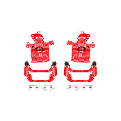 PowerStop Power Stop 05-09 Buick Allure Rear Red Calipers w/Brackets - Pair S5010