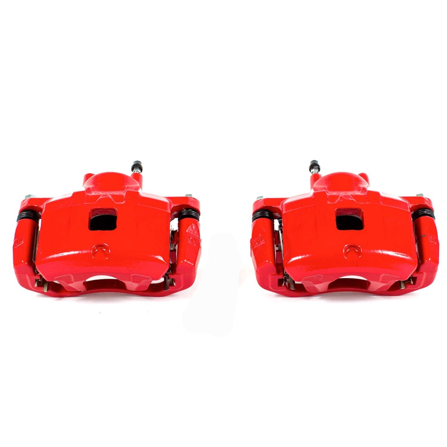 PowerStop Power Stop 11-14 Chrysler 200 Front Red Calipers w/Brackets - Pair S5032