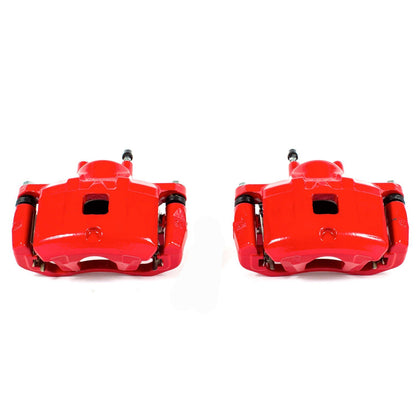 PowerStop Power Stop 11-14 Chrysler 200 Front Red Calipers w/Brackets - Pair S5032