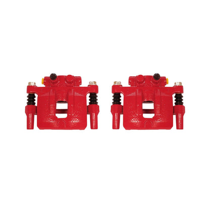 PowerStop Power Stop 11-14 Chrysler 200 Rear Red Calipers w/Brackets - Pair S5038