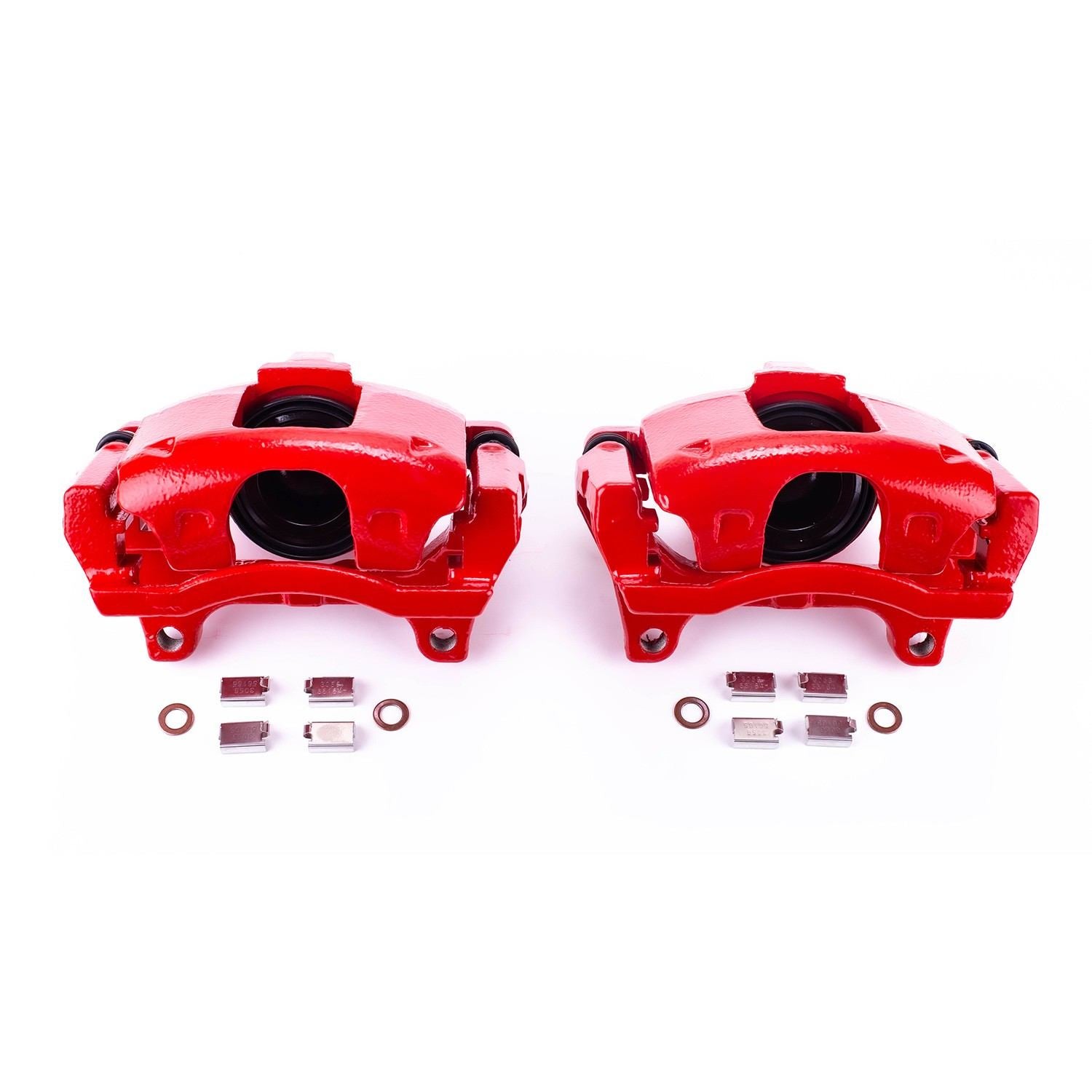 PowerStop Power Stop 09-12 Dodge Journey Front Red Calipers w/Brackets - Pair S5044A