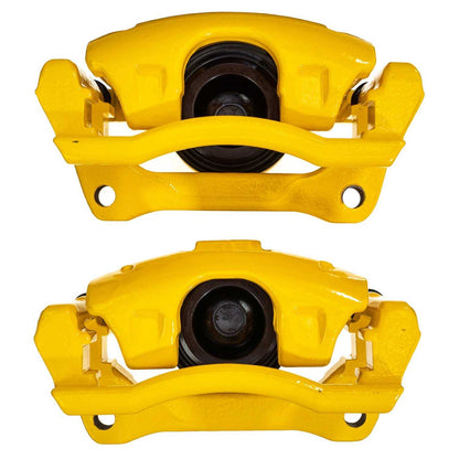 PowerStop Power Stop 09-14 Volkswagen Routan Front Yellow Caliper w/Bracket (Pair) S5044YLW