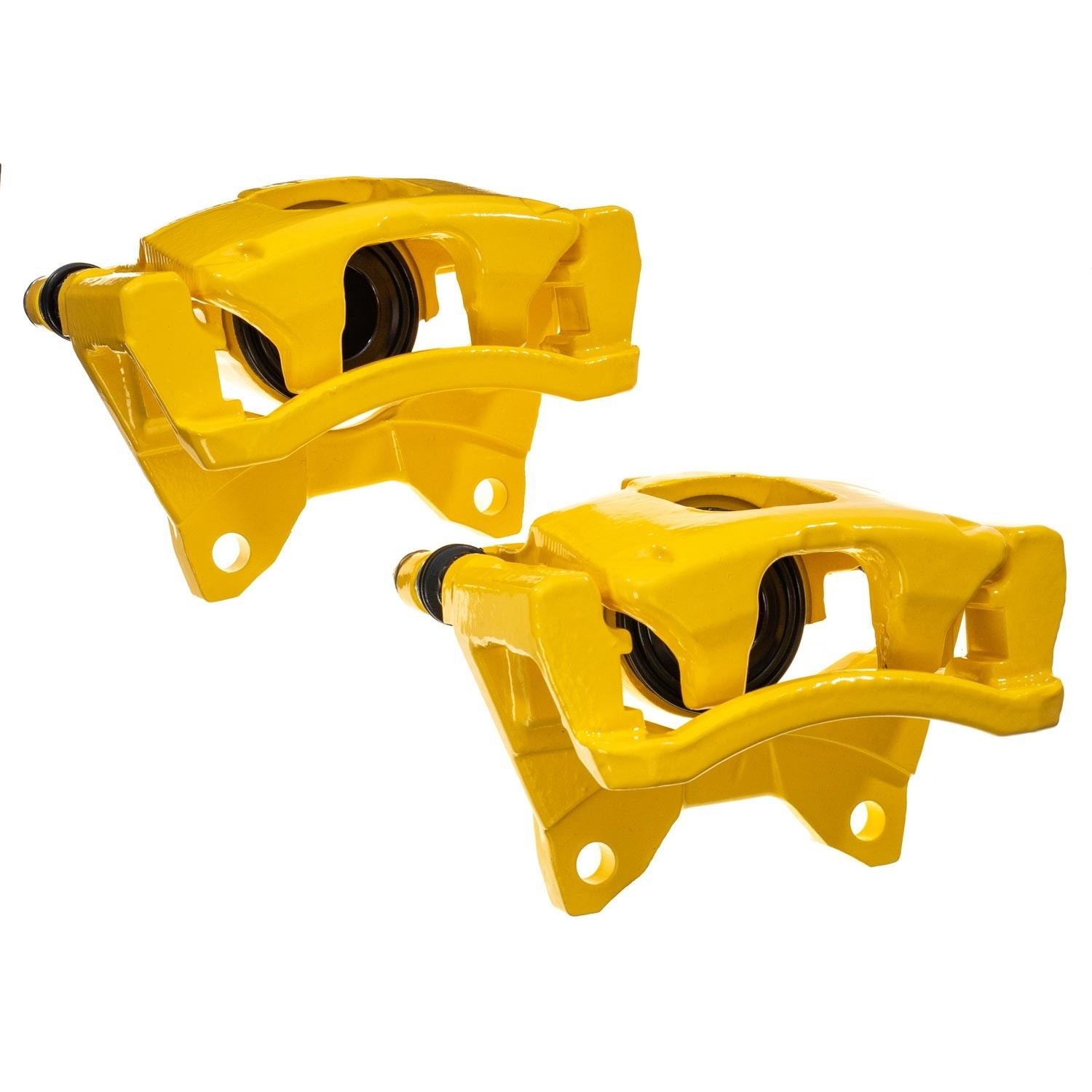PowerStop Power Stop 2018 Jeep Wrangler JK Rear Yellow Caliper w/Bracket (Pair) S5046YLW