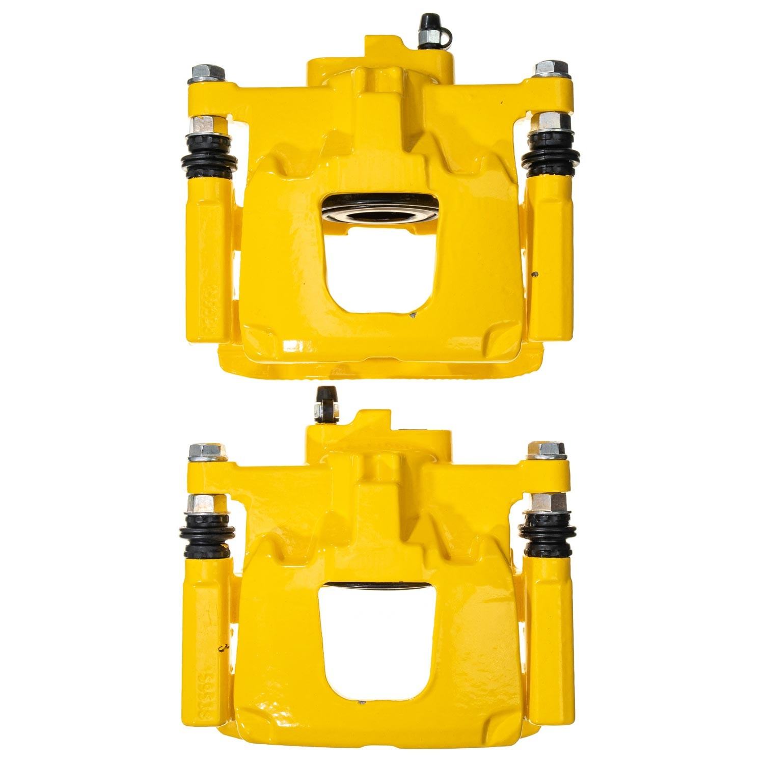 PowerStop Power Stop 2018 Jeep Wrangler JK Rear Yellow Caliper w/Bracket (Pair) S5046YLW