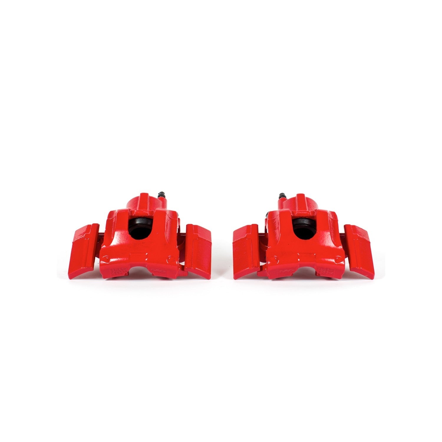 PowerStop Power Stop 07-17 Ford Expedition Rear Red Calipers w/Brackets - Pair S5048
