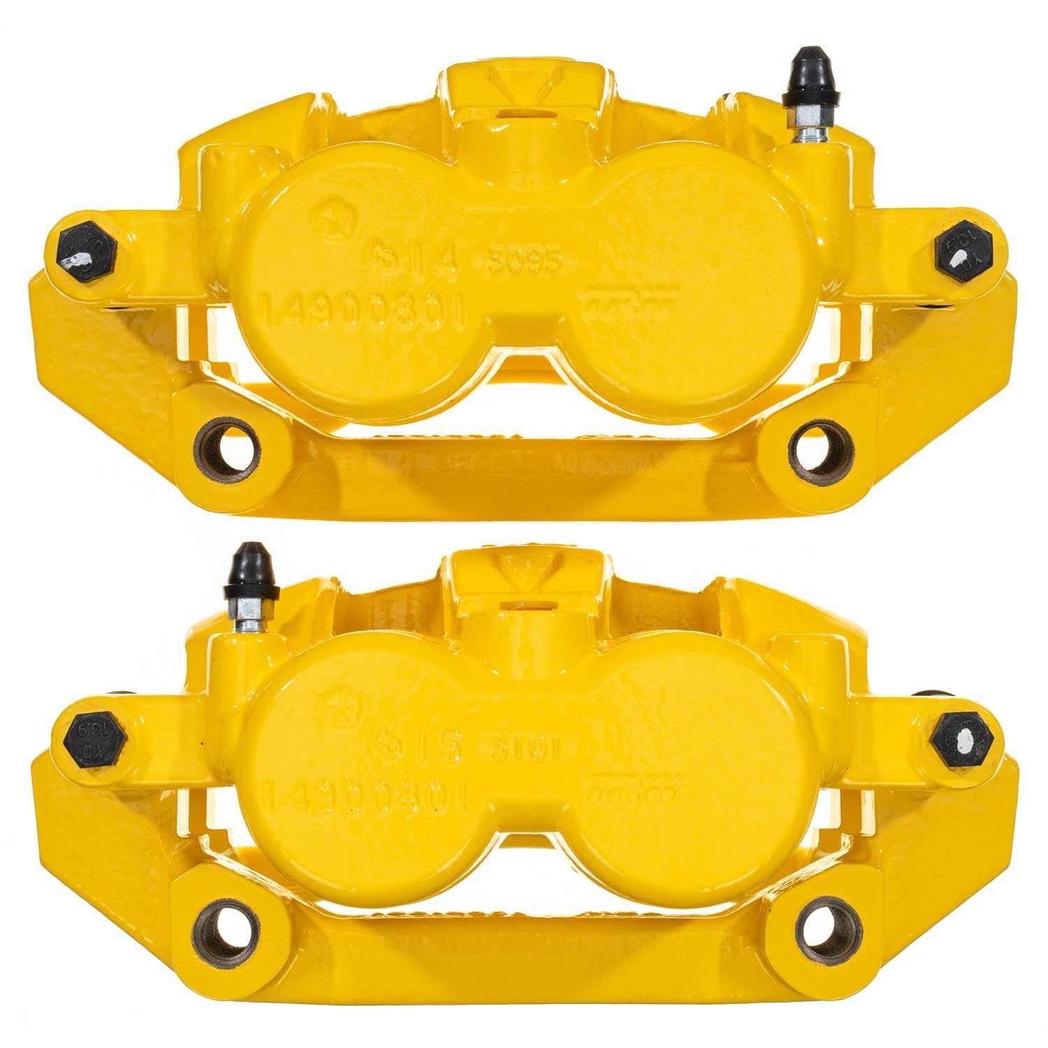 PowerStop Power Stop 2011 Ram Dakota Front Yellow Caliper w/Bracket (Pair) S5054YLW