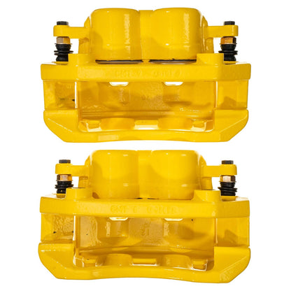 PowerStop Power Stop 2011 Ram Dakota Front Yellow Caliper w/Bracket (Pair) S5054YLW