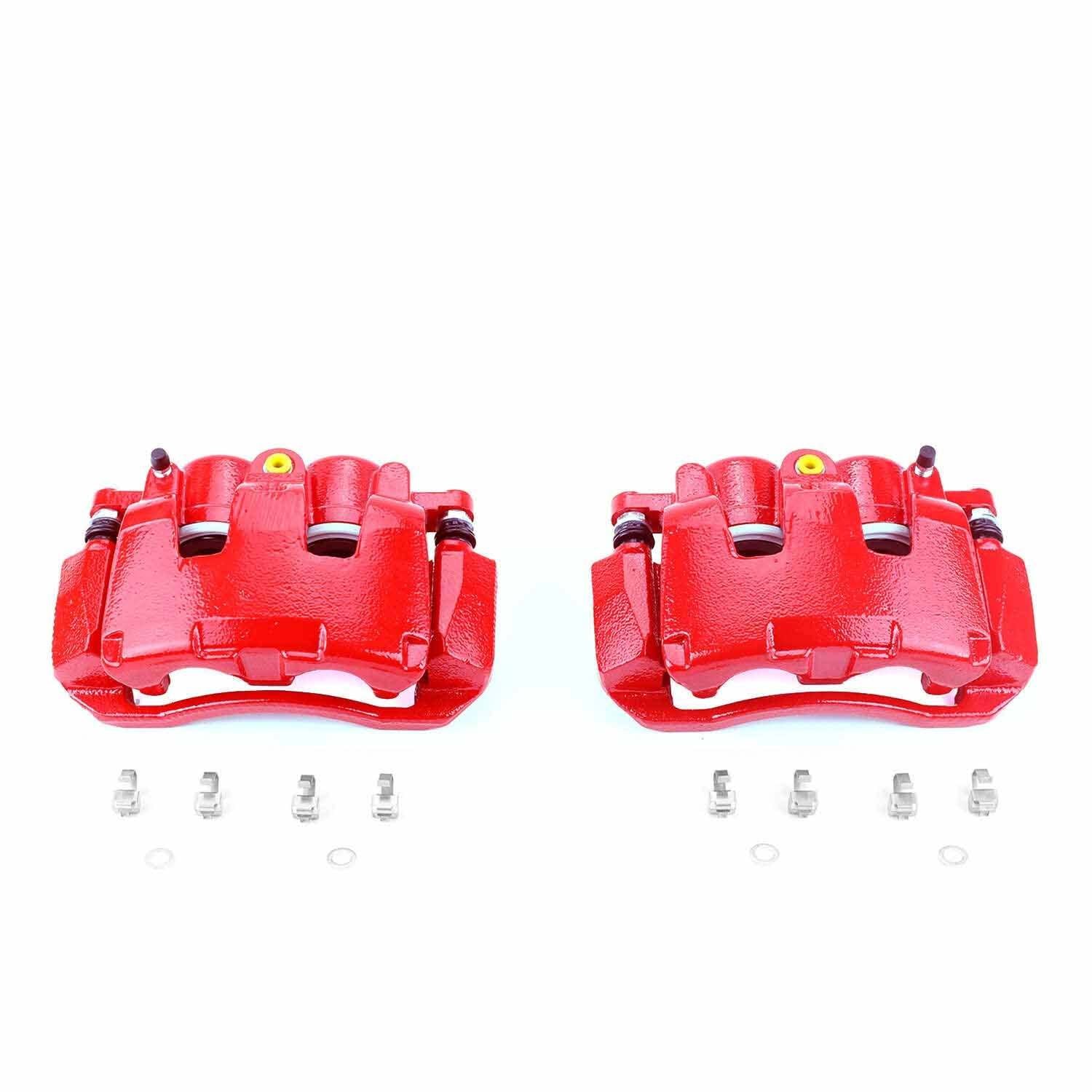 PowerStop Power Stop 07-09 Chrysler Aspen Front Red Calipers w/Brackets - Pair S5054