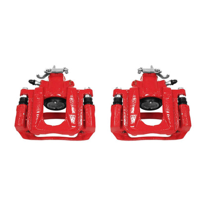 PowerStop Power Stop 08-16 Chrysler Town & Country Rear Red Calipers w/Brackets - Pair S5080