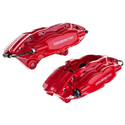 PowerStop Power Stop 09-15 Cadillac CTS Rear Red Caliper - Pair w/o Bracket S5114