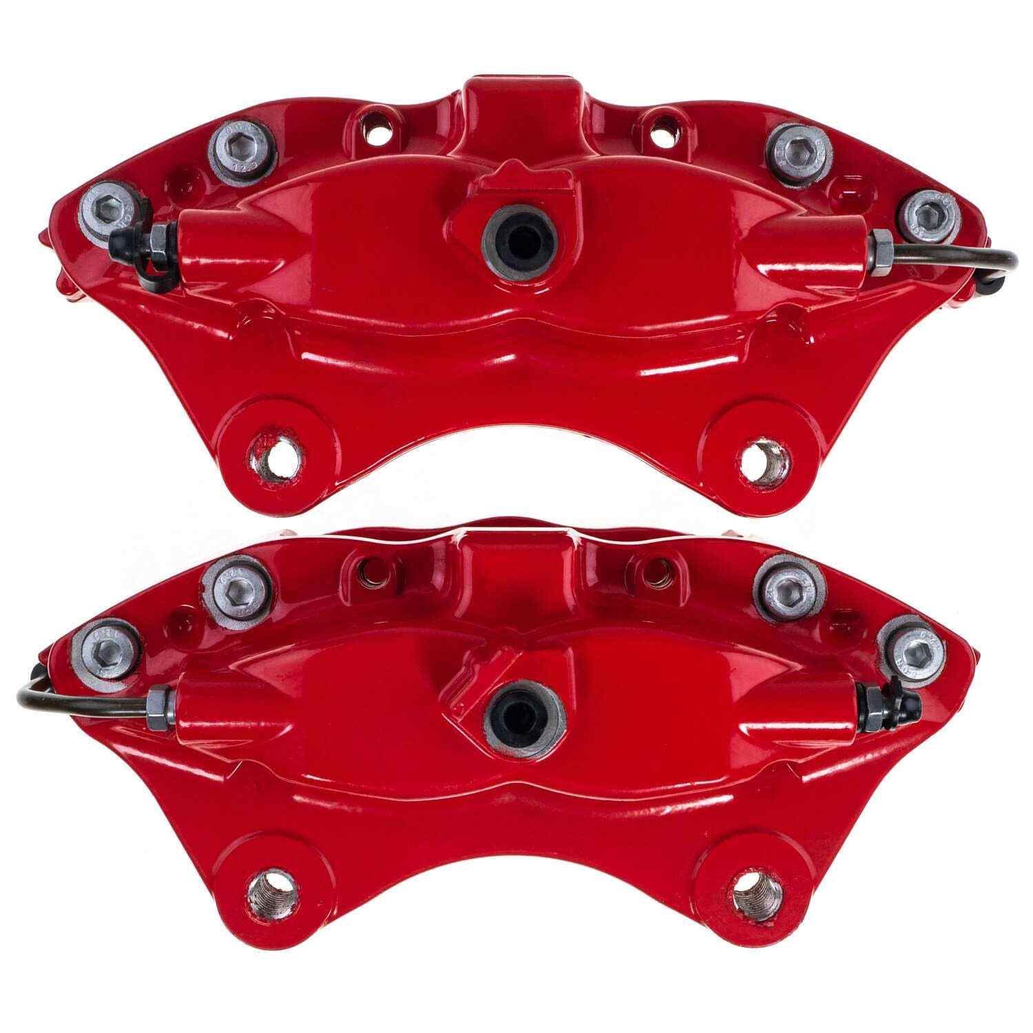 PowerStop Power Stop 09-15 Cadillac CTS Rear Red Caliper - Pair w/o Bracket S5114