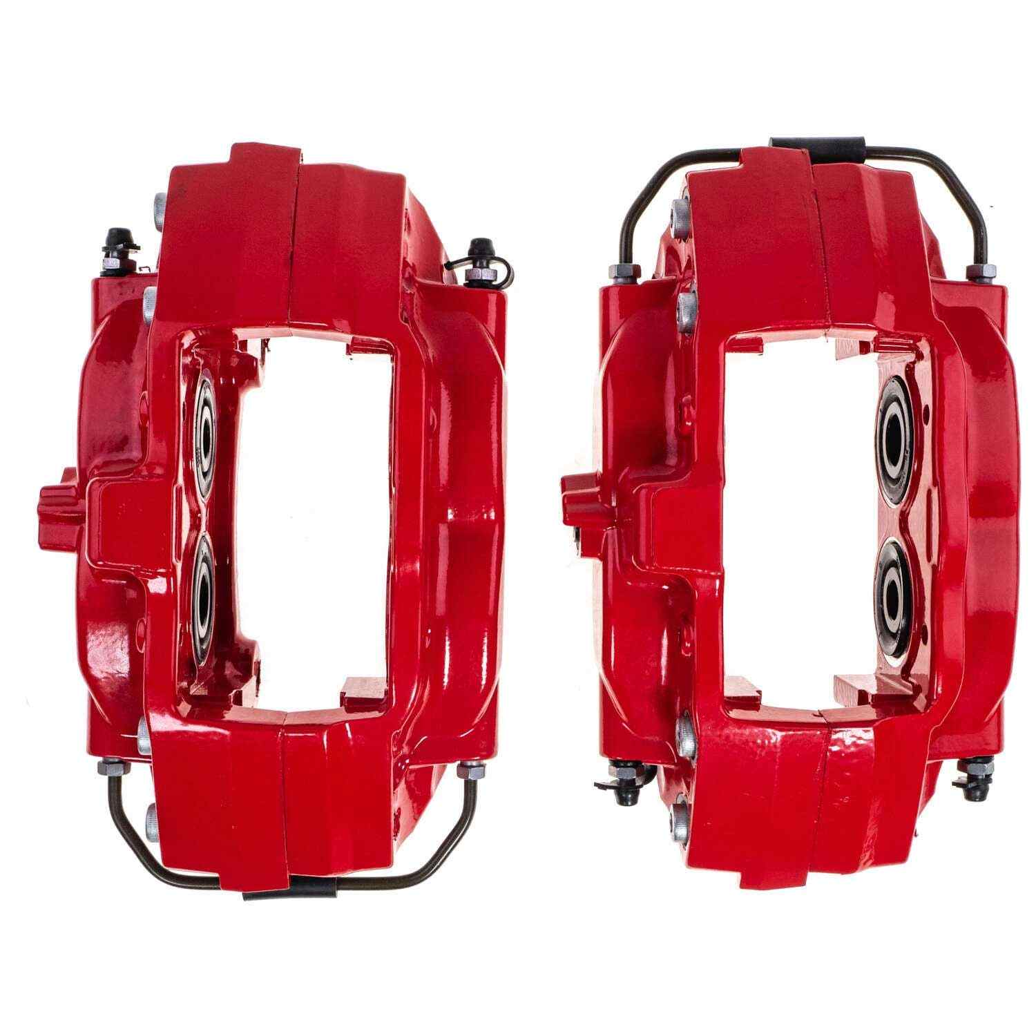 PowerStop Power Stop 09-15 Cadillac CTS Rear Red Caliper - Pair w/o Bracket S5114
