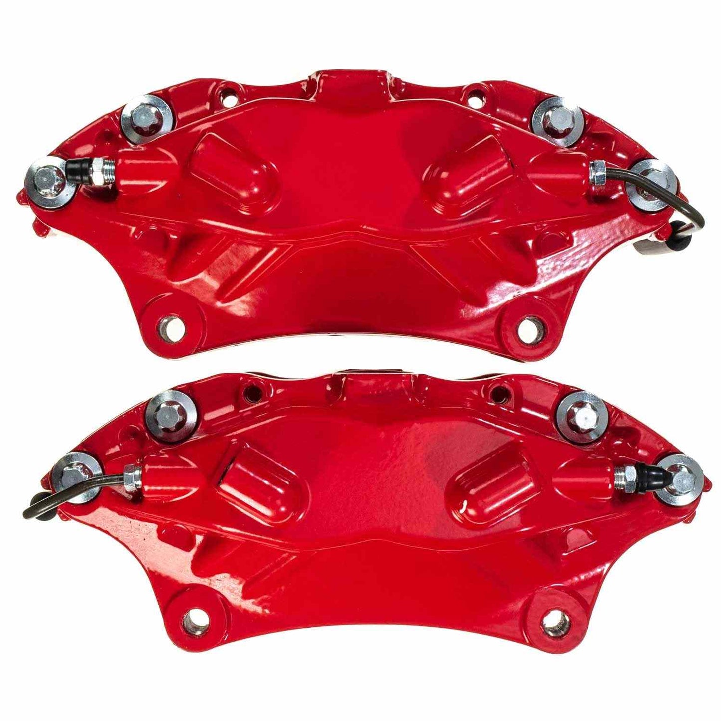 PowerStop Power Stop 07-14 Ford Mustang Front Red Calipers w/o Brackets - Pair S5128