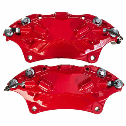 PowerStop Power Stop 07-14 Ford Mustang Front Red Calipers w/o Brackets - Pair S5128