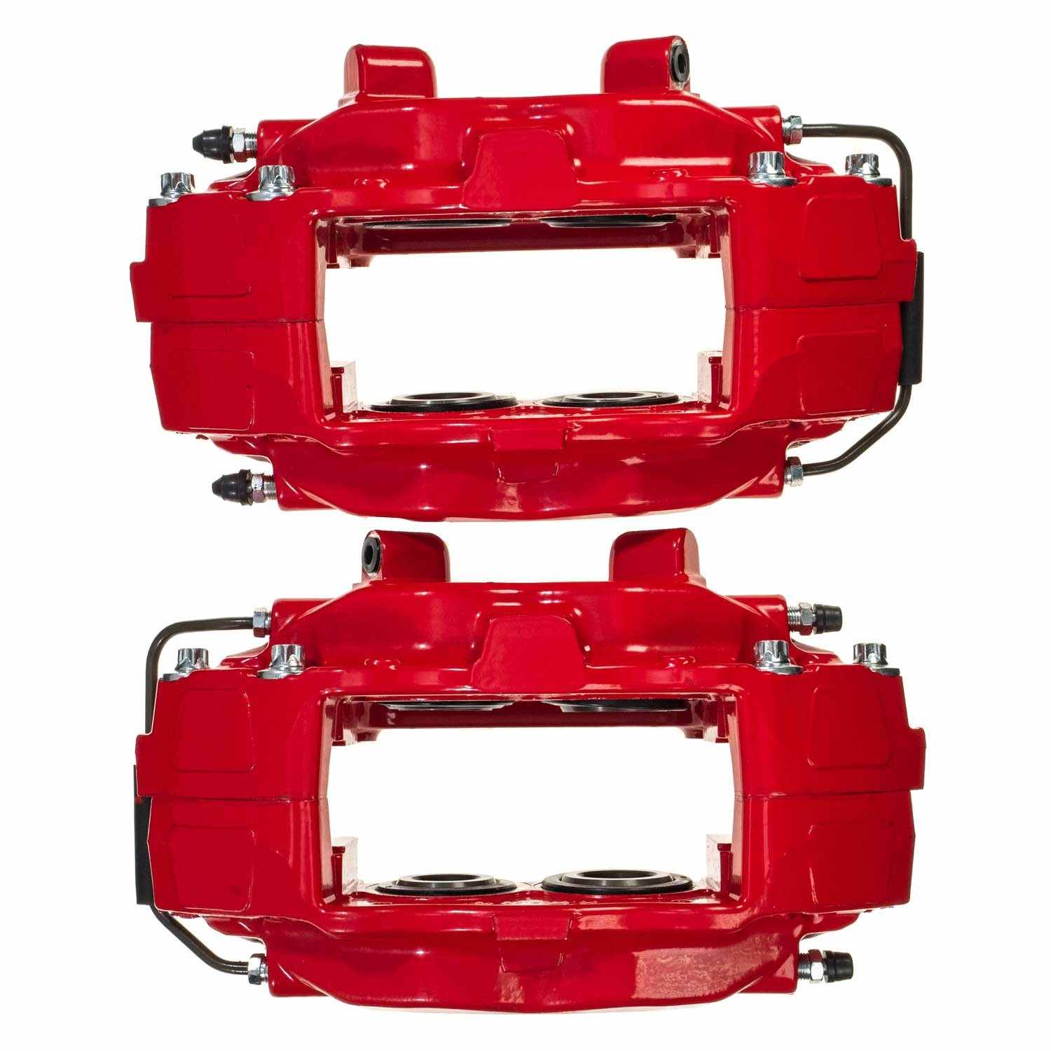 PowerStop Power Stop 07-14 Ford Mustang Front Red Calipers w/o Brackets - Pair S5128