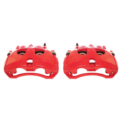 PowerStop Power Stop 09-10 Dodge Ram 2500 Front Red Calipers w/Brackets - Pair S5172